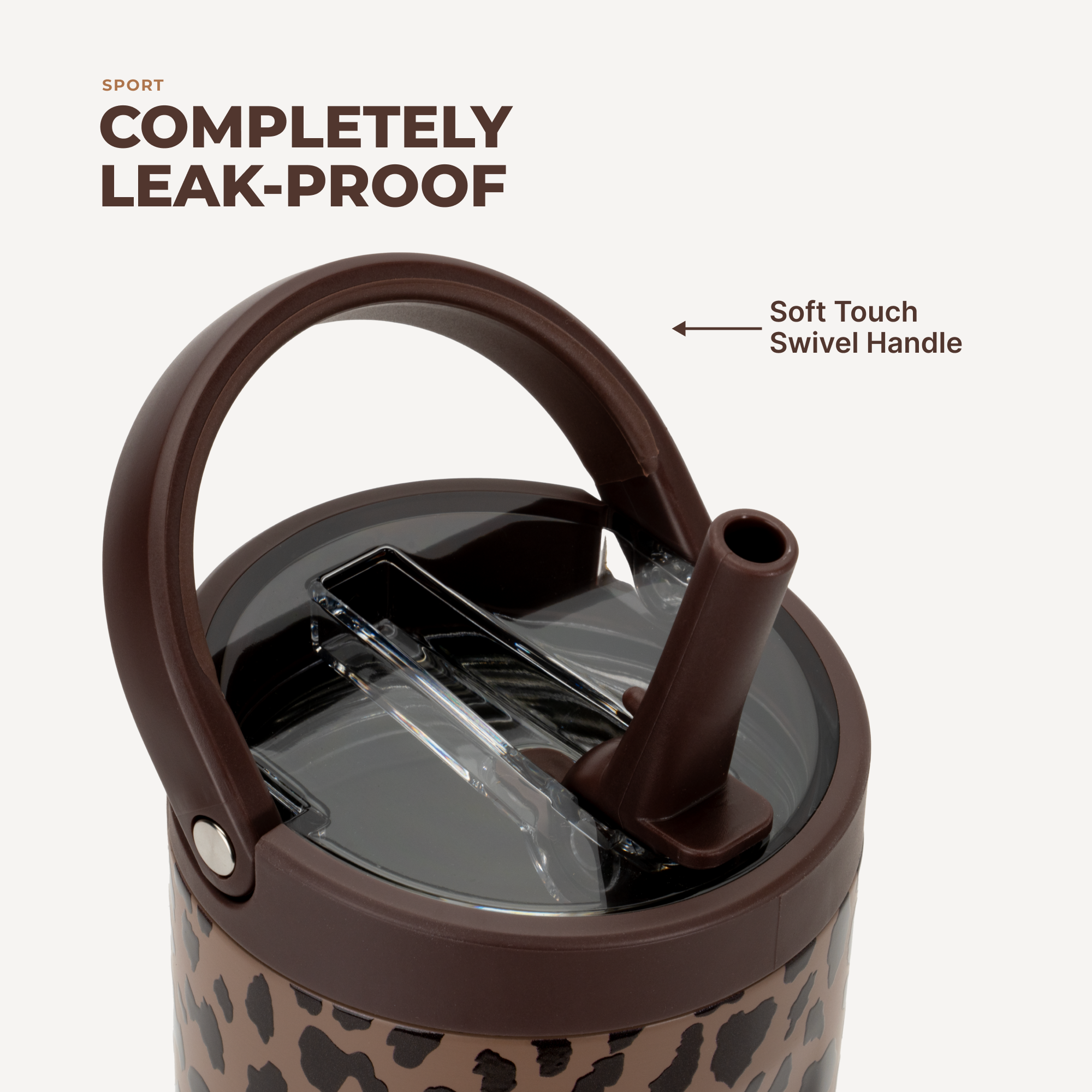 Brown Leopard - Start With HydroJug