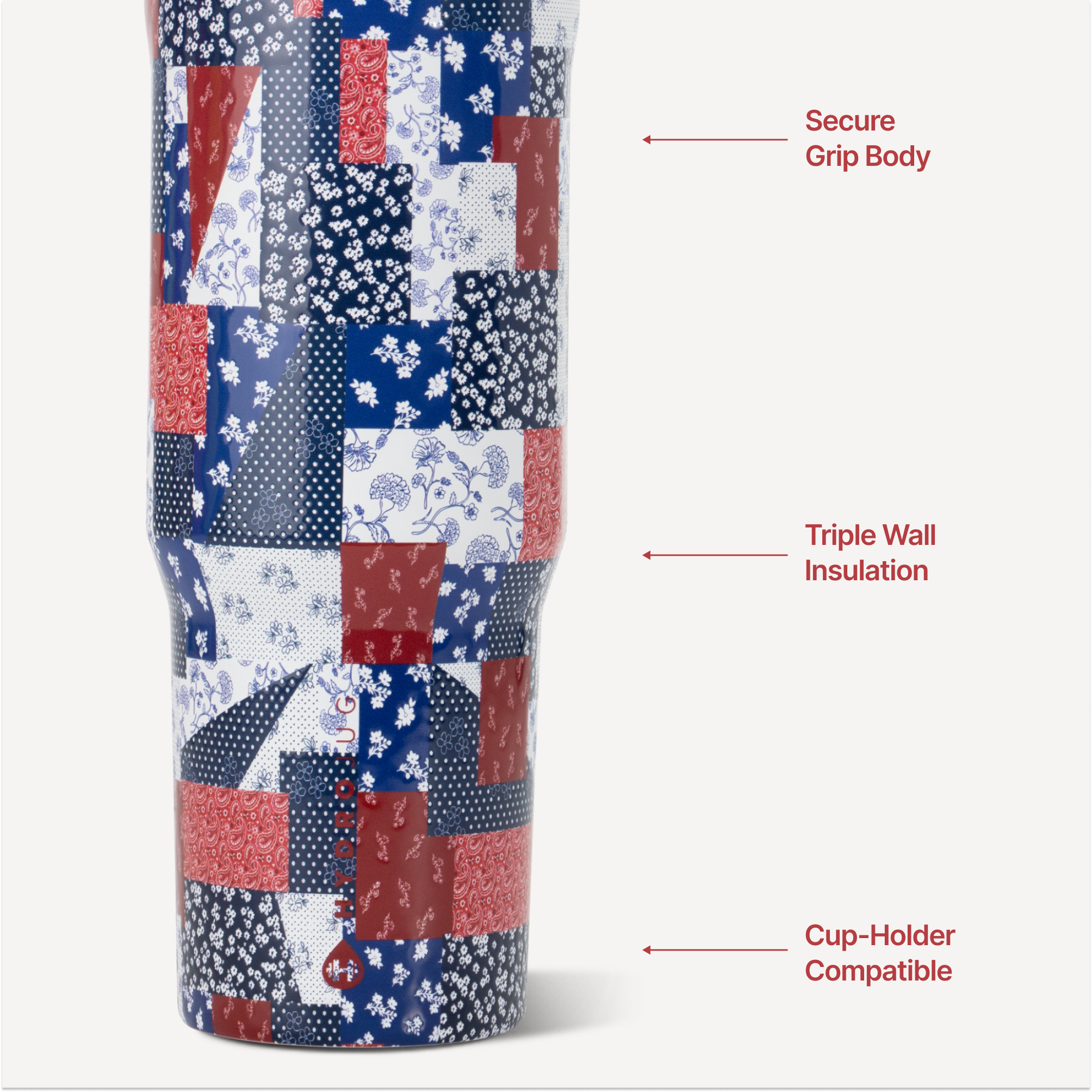 Quilted Americana - More Water Daily