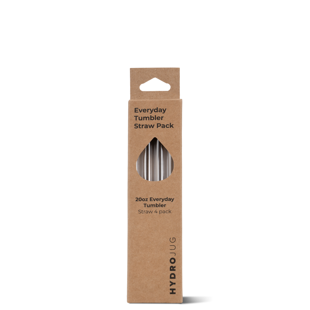 Tumbler Straws 4 Pack 20oz - Water Companion
