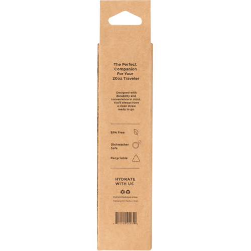 20oz Traveler Straws - Water for Routines